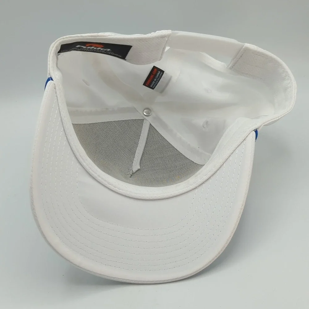 BOR The Tour RT Construction Hat Cap White Rope Snapback Pukka Adjustable